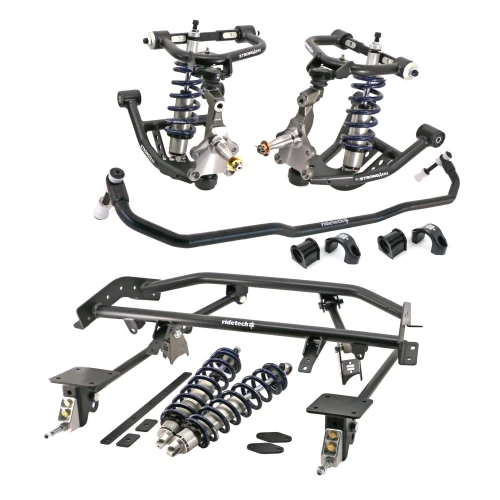 A Complete Coil-Over Suspension System | 1967-1969 Camaro / Firebird Pin Spindle for a car.