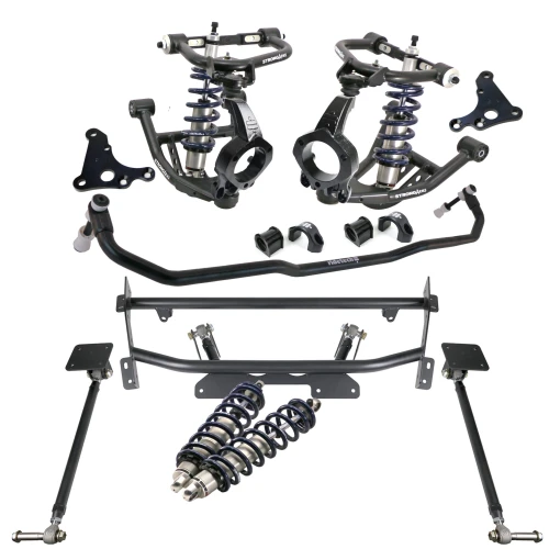 A Complete Coil-Over Suspension System for a car.