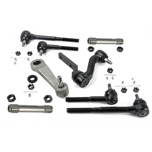 A set of Steering Linkage Kit | 1968-1969 Camaro and 1968-1974 Nova with Power Steering parts for a car.