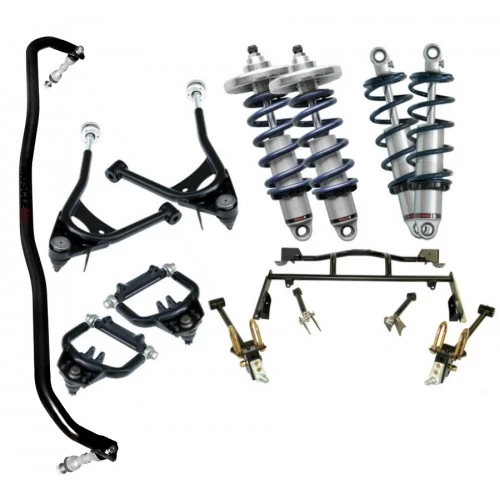 A Complete Coil-Over Suspension System with shocks and springs.