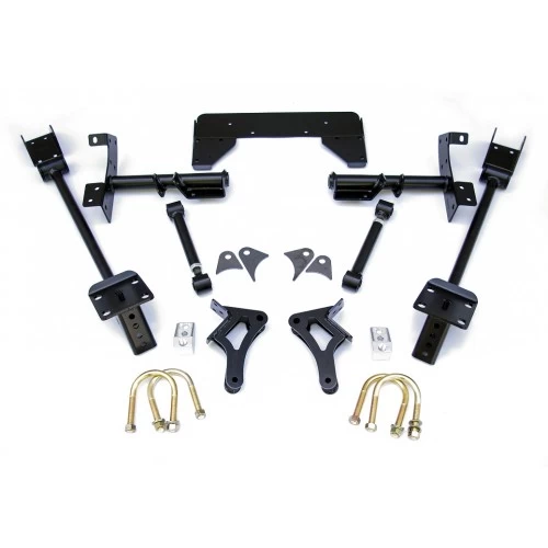 A suspension kit for a Bolt-On 4-Link System | 1970-1974 Mopar E-Body - Both Ends Adjustable.