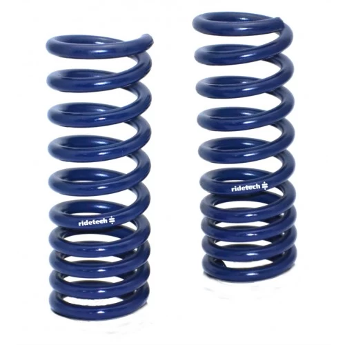 A pair of Front Springs, 55-57 Chevy SB/BB on a white background.