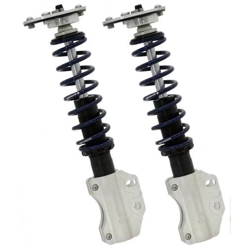 A pair of Frt HQ Coil-Overs 90-93 Mustang on a white background.