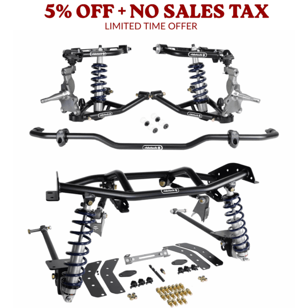 Complete Coil-Over Suspension System | 1967-1969 Camaro / Firebird Pin Spindle